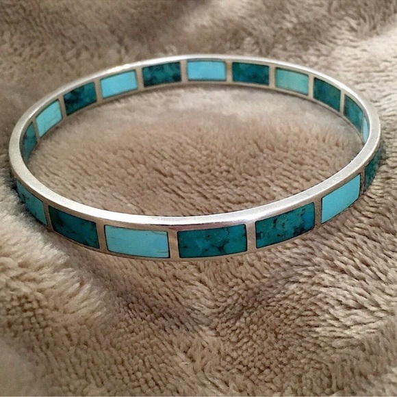 🌟Silpada High Seas Turquoise Bangle🌟 - Picture 8 of 10